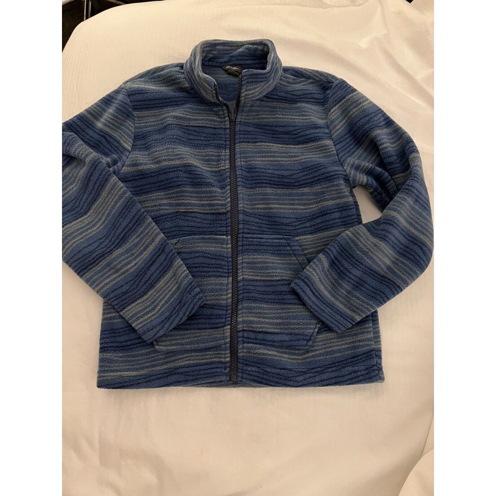 Eddie Bauer Blue Fleece Jacket Boys Size Small (6/8)